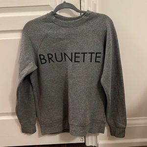 Brunette crewneck from Brunette the Label